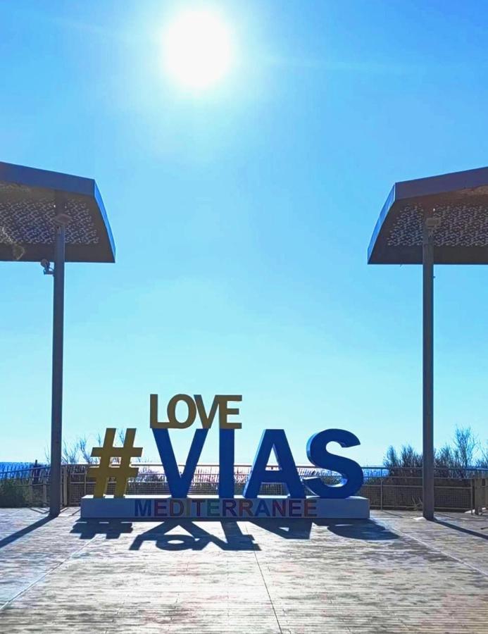 Appartement Vias-Plage Ngoại thất bức ảnh