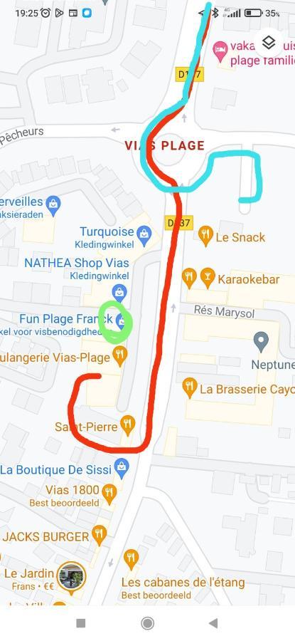 Appartement Vias-Plage Ngoại thất bức ảnh